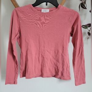 Rose pink Loft long sleeve shirt